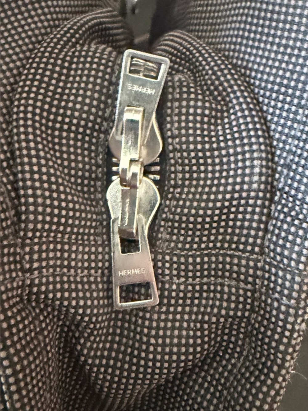 Hermes Herline PM Canvas Tote Bag - Picture 5 of 16